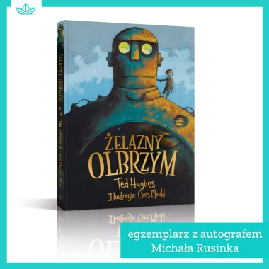  Żelazny Olbrzym z autografem Michała Rusinka